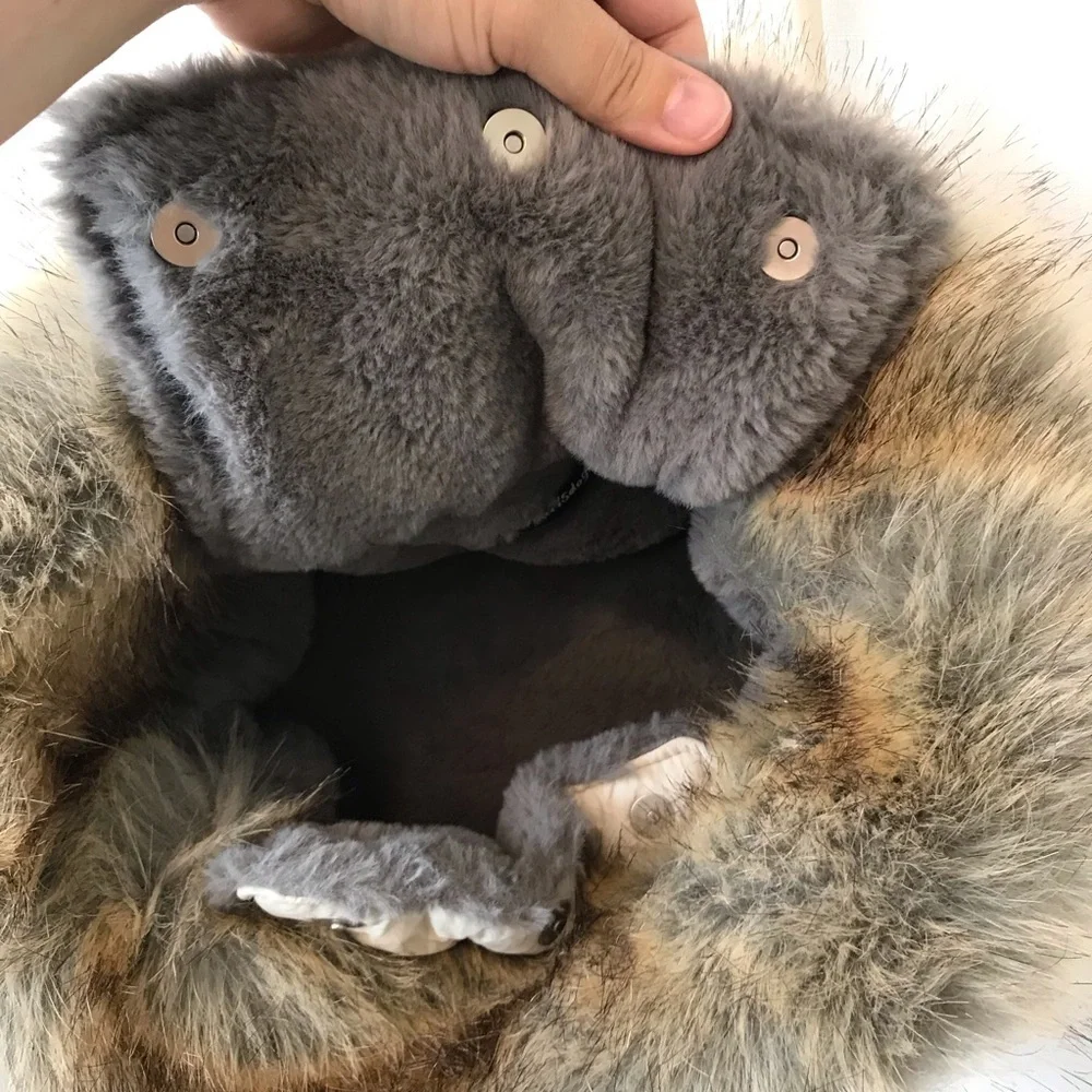 Louisdog Travel Bag with Fur (Viva Bag Fur N Velvet Louisdog)